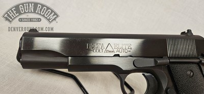 Blued Colt Delta Elite 10mm W/ Box - Image 6 of 19