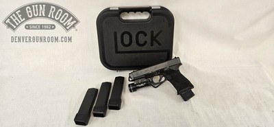 Glock 19 9mm W/ TLR1 + Radian Ramjet + Mags