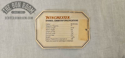Winchester 1894 .38-55 - Oliver Winchester Commemorative - Image 24 of 24