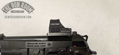 Beretta Type 92 9mm W/ Box, Mags, Holosun - Image 5 of 16