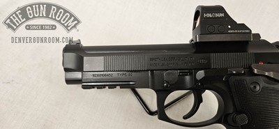 Beretta Type 92 9mm W/ Box, Mags, Holosun - Image 7 of 16