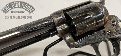 Colt SAA .45 Colt - Engraved - BP Frame - Image 7 of 25