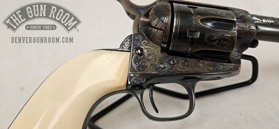 Colt SAA .45 Colt - Engraved - BP Frame - Image 14 of 25