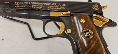 Auto Ordnance WW2 Commemorative 1911 .45 ACP - Gen. William Knowlton - Image 5 of 21