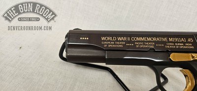 Auto Ordnance WW2 Commemorative 1911 .45 ACP - Gen. William Knowlton - Image 8 of 21