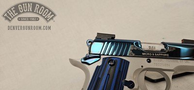 Kimber Micro 9 Sapphire 9mm W/ Box - Image 10 of 15