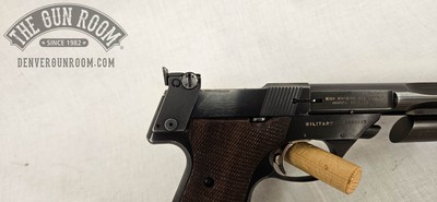 High Standard Military Supermatic .22LR W/ Box - Image 11 of 16