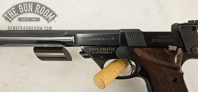 High Standard Military Supermatic .22LR W/ Box - Image 5 of 16