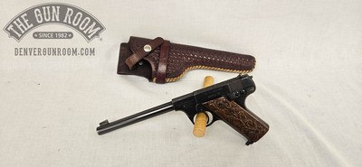 High Standard Model B .22LR W/ Holster - Image 1 of 17