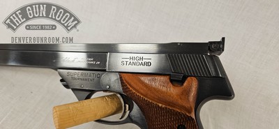 High Standard 107 Military Supermatic Tournament .22LR - Clark Custom - Image 4 of 19