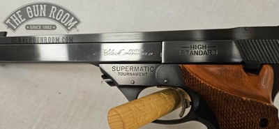 High Standard 107 Military Supermatic Tournament .22LR - Clark Custom - Image 5 of 19