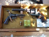 Lefaucheux Pinfire; C.S.A. Revolvers 1853 12mm and 7mm Pocket In Display Case
CIVIL
WAR - 15 of 15