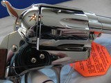 COLT SAACOLT CUSTOM SHOP 45 Lc 4 3/4Polished Nickel Mint - 8 of 10