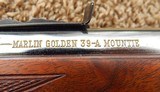 Marlin Golden 39-A Mountie – .22 S,L,LR - 90th Anniversary Presentation Model - 1960 - 14 of 15