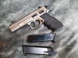 Rare CZ 75B in Satin / Electroless Nickel .40S&w - 17 of 20