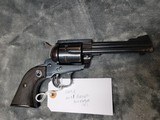Ruger Flat Top Blackhawk .357 4 5/8" bbl , in good shap, missing rear sight. - 1 of 20