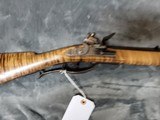 Custom 58 cal Flintlock Muzzloader with Curly Maple Stock and Octagon to Round Barrel - 3 of 20