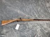 Custom 58 cal Flintlock Muzzloader with Curly Maple Stock and Octagon to Round Barrel - 1 of 20