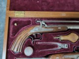 Replica Dueling Pistols .44 Cal In Very Good Condition,
with Display Case - 4 of 20