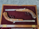 Replica Dueling Pistols .44 Cal In Very Good Condition,
with Display Case - 5 of 20