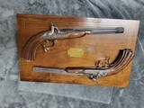 Replica Dueling Pistols .44 Cal In Very Good Condition,
with Display Case - 17 of 20