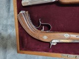 Replica Dueling Pistols .44 Cal In Very Good Condition,
with Display Case - 8 of 20