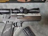 Magnum Research Desert Eagle .44 mag 6" Barrel with USA Burris 2-7 Handgun Scope in Excellent Condition. - 3 of 19