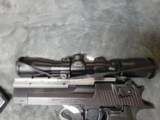 Magnum Research Desert Eagle .44 mag 6" Barrel with USA Burris 2-7 Handgun Scope in Excellent Condition. - 10 of 19