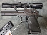 Magnum Research Desert Eagle .44 mag 6" Barrel with USA Burris 2-7 Handgun Scope in Excellent Condition. - 6 of 19
