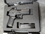 SIG SAUER P320C-9-BSS-RX IN LIKE NEW BARELY USED CONDITION