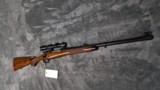 MONTANA RIFLE CO M1999 DANGEROUS GAME RIFLE IN .458 LOTT, WITH 24" BARREL AND LEUPOLD EUROPEAN 30 1.25"-4 SCOPE IN LIKE NEW CONDITION - 1 of 20