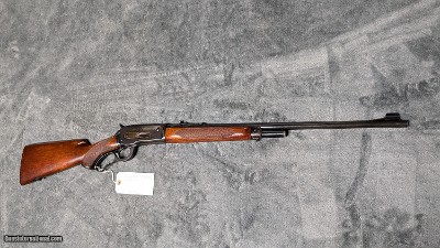 1937 WINCHESTER 71 DELUXE .348 WIN, 24" BARREL IN GOOD TO VERY GOOD CONDITION