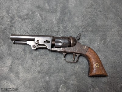 BACON 2ND MODEL POCKET REVOLVER, .31 CAL IN FAIR CONDITION