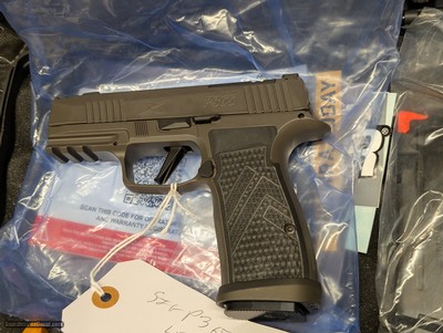 SIG SAUER P365 X LEGION IN EXCELLENT CONDITION, 9MM WITH 3.1" BARREL 17RND CAPACITY