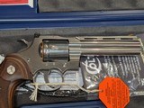 LIKE NEW / UNFIRED COLT PYTHON .357 WITH 5