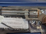 LIKE NEW / UNFIRED COLT PYTHON .357 WITH 5