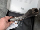 LIKE NEW IN BOX SPRINGFIELD STAINLESS 1911 MIL-SPEC, IN .45 ACP, 5