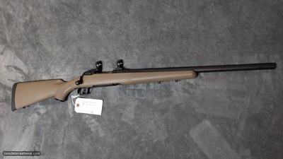 CUSTOM SAVAGE / FOX ARMS 110 IN .450 BUSHMASTER IN EXCELLENT CONDITION, WITH 21