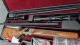 BLASER R93 SUPER DELUXE TWO BARREL SET, CHAMBERED IN .416 REM MAG AND .300 WBY MAG, IN VERY GOOD CONDITION - 2 of 20