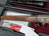 BLASER R93 SUPER DELUXE TWO BARREL SET, CHAMBERED IN .416 REM MAG AND .300 WBY MAG, IN VERY GOOD CONDITION - 19 of 20