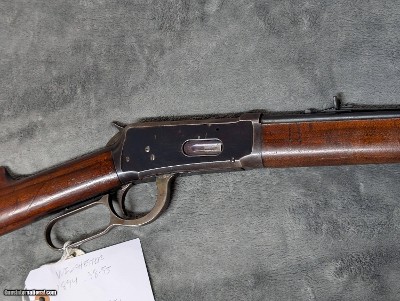 1904 WINCHESTER MODEL 1894 IN .38-55 WITH 26' BARREL IN VERY GOOD CONDITION