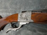 ANGELO BEE ENGRAVED RUGER NO.1 CHAMBERED IN .505, WITH STOCK AND METAL WORK BY ROY BEDEAUX, IN EXCELLENT CONDITION - 20 of 20