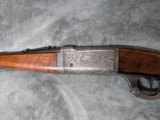 SAVAGE 99 TAKEDOWN IN .250-3000 SAV, WITH AFTERMARKET ENGRAVING IN GOOD CONDITION - 1 of 20