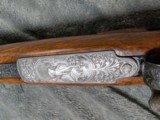 W. E. ROBERTS CUSTOM MANNLICHER STOCKED 98 MAUSER IN .270 WIN WITH ENGRAVED BOTTOM METAL BY SONNY SPROW, IN EXCELLENT CONDITION - 5 of 20