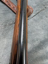 W. E. ROBERTS CUSTOM MANNLICHER STOCKED 98 MAUSER IN .270 WIN WITH ENGRAVED BOTTOM METAL BY SONNY SPROW, IN EXCELLENT CONDITION - 20 of 20
