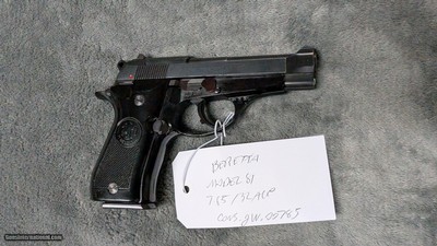 BERETTA MODEL 81 IN .32 ACP IN VERY GOOD CONDITION