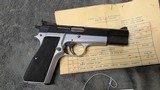 FRANK PARIS CUSTOM BROWNING HIGH POWER IN EXCELLENT CONDITION, WITH ORIGINAL BUILD SHEET - 16 of 20