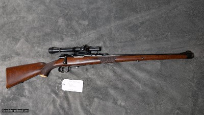 JOHN OBERLIES / P O ACKLEY CUSTOM 250-3000 ON A KURZ LENGTH MAUSER ACTION IN VERY GOOD TO EXCELLENT CONDITION 18