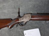 WINCHESTER 1885 SPECIAL SPORTING IN .45 ELEY WITH #3 ROUND BARREL IN VERY GOOD CONDITION, MFG 1891 - 2 of 20