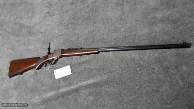 WINCHESTER 1885 SPECIAL SPORTING IN .45 ELEY WITH #3 ROUND BARREL IN VERY GOOD CONDITION, MFG 1891